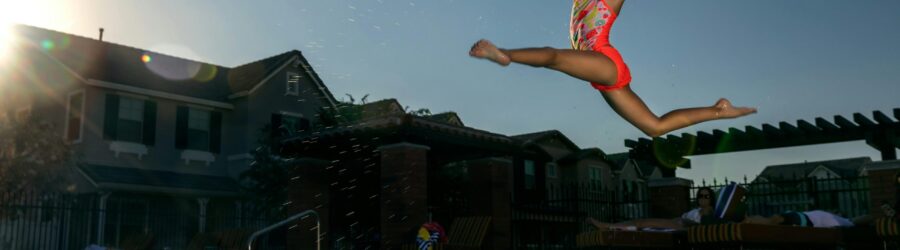 Practice the Superwoman Pose